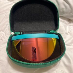 Tipsy Elves Pink Sorbet Ski Visor Glasses